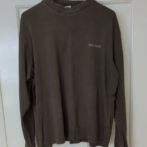 Columbia Men's Dark Brown Long Sleeve Tee